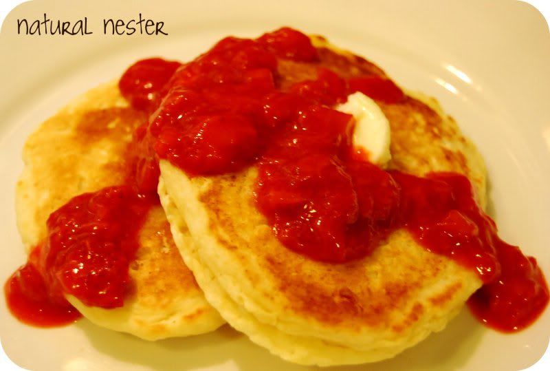 Natural Nester Strawberry Pancake Topping